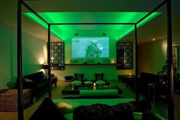 Image of Khodiyar Online Store Self Adhesive 2835 LED Strip Cove Light (120 LED Per Meter) or Profile Light or Flexible Strip with SMPS (Green-5 Meter).