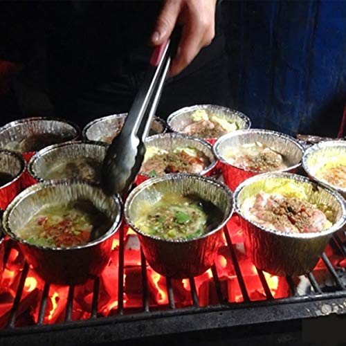 Kingrol 300 Pack Aluminum Foil Ramekins, 4 Oz Disposable Baking Cups For Tart, Cupcake, Souffle, Appetizer #TOP6