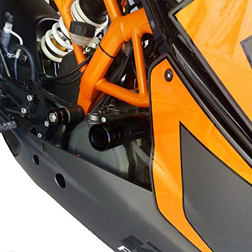 Protections de cadre KTM RC390 pour rouler serein sur route et circuit