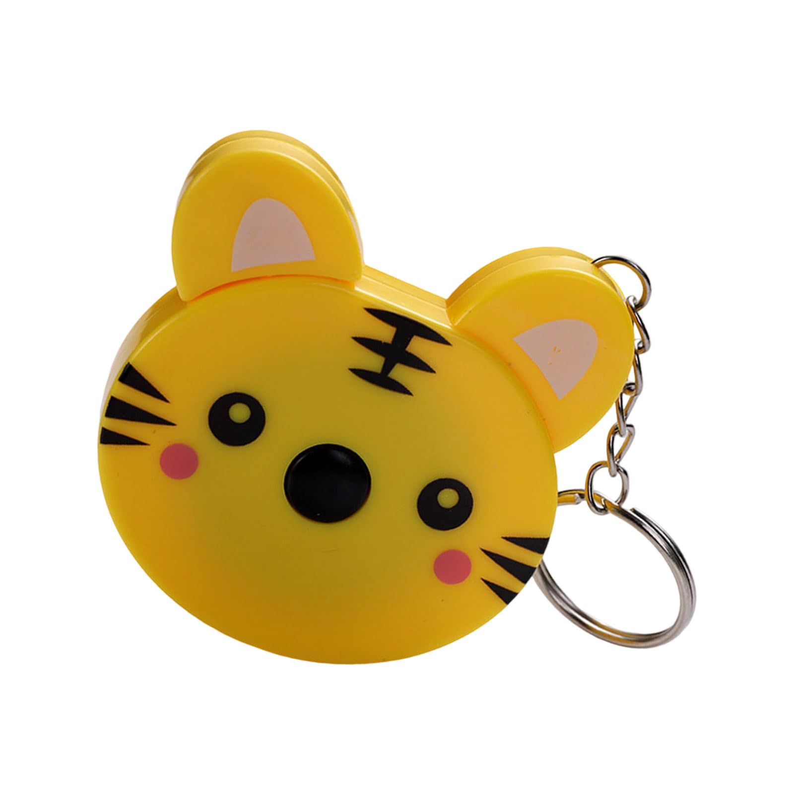 Dense Retractile Keychain King 1.5m ABS PVC Glassfiber Building Animal Theme Plan for School Undertakings Keychain Tape Measure