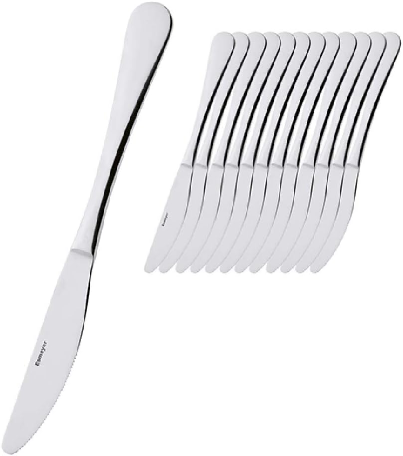 Esmeyer 208 – 051 Table Knife Celine, 13/0 Polished, Set of 12