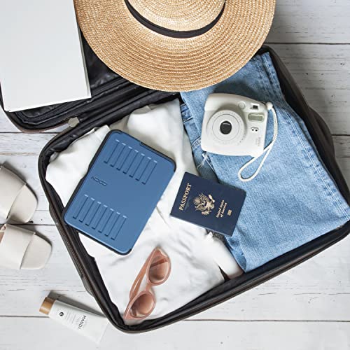 Image of ZUGU CASE iPad mini 7 Case, Ultra Slim Protective Case /Cover Designed for iPad mini 7 (A17 Pro, 2024) / iPad mini 6 (6th Gen, 2021) Secure 7 Convenient Magnetic Stand & Apple Pencil Holder - Blue