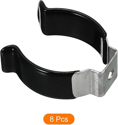 Miniatura 3 de MECCANIXITY T10 U Clips Soporte de montaje para bombilla LED Soporte de montaje Soporte de tubo fluorescente de acero inoxidable, abrazaderas de