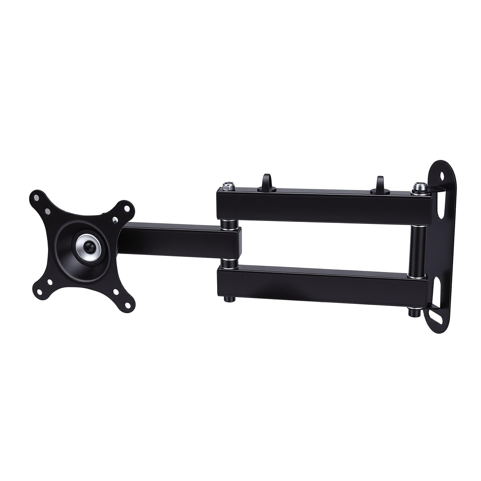 Hidyliu Soporte de Pared para TV de Movimiento Completo, Brazo Articulado de Rotación de 360 ​​con Inclinación de 20 Grados, Soporte de Resorte de Gas para Televisores de (Se Adapta a 14 a 24