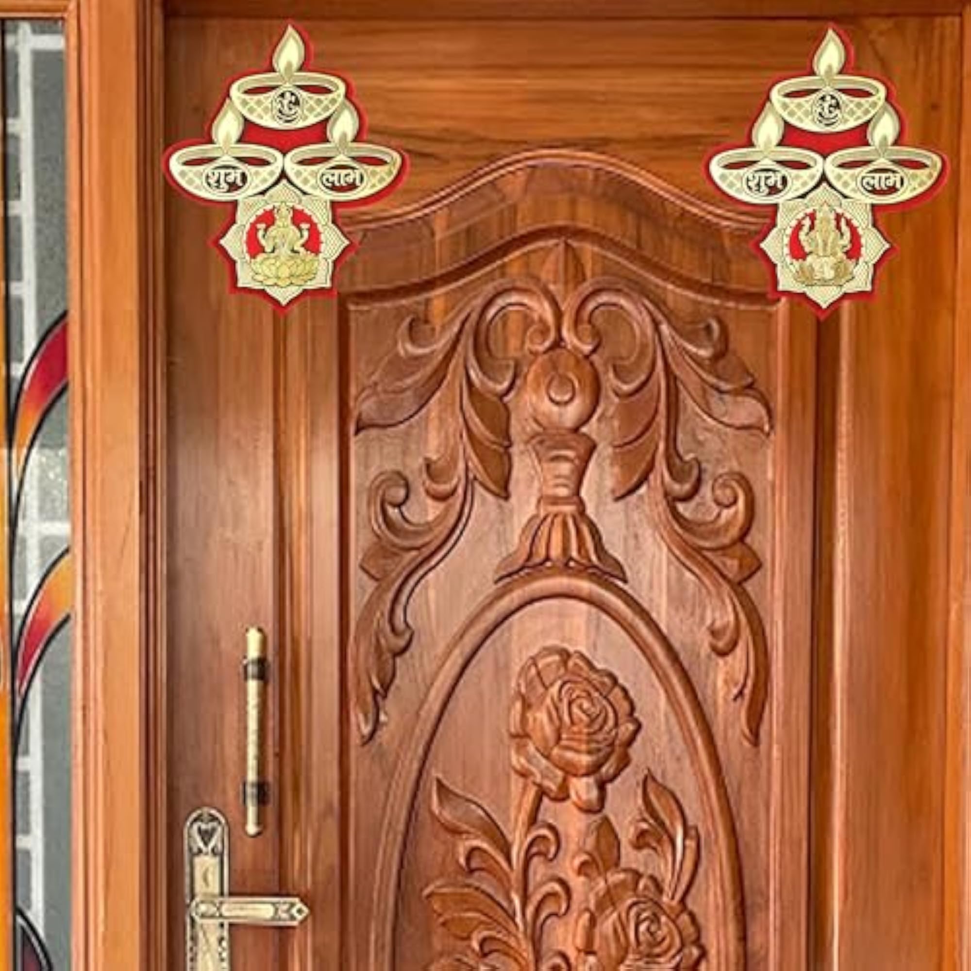 Shubh Labh Sticker for Wall and Door Decoration
