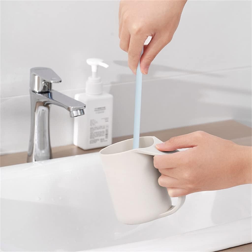 Coffee Cup Mug Brush Standable Cleaning with Long Handle Remove Tea Stains Sponge Feeding Bottle Small Scrub Tool