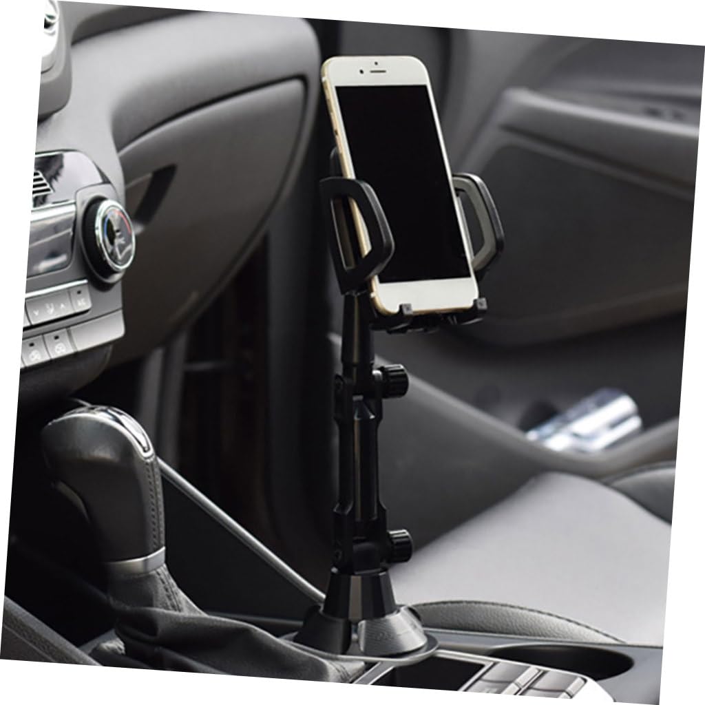 CHILDWEET Supporto Portabicchieri Auto Supporto Per Telefono in Abs, Rotazione 360° Regolabile, Compatto e Leggero, Adatto Per Smartphone, Installazione Semplice e Compatibilità
