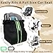 Sublaga Carseat Bag for Airplane Travel, Carseat Gate Check Bag, Durable Car Seat Cover Baby Travel and 2 Pcs Luggage Tags For Airplane, Perfect for Air Travel Family Vacations and Parent with Infants