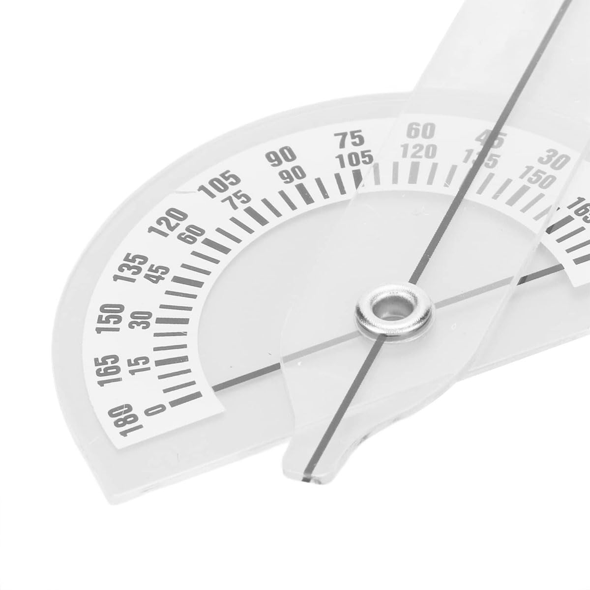 Amazon | Ladruph ゴニオメーター 透明 プラスチック 角度計 定規