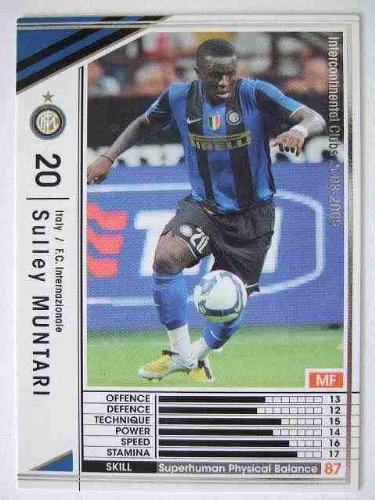 Amazon.co.jp: WCCF 08-09白黒カード 248 スレイ・ムンタリ : スポーツ