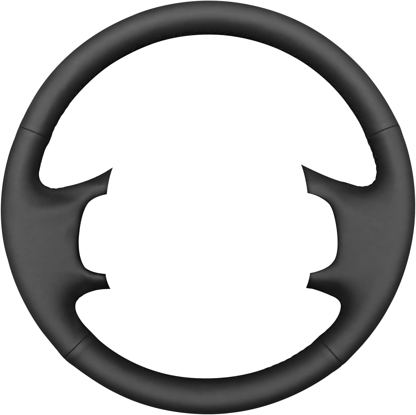 MEWANT Steering Wheel Cover for Ford F150 F250 F350 Expedition Excursion 1997-2003 Hand-Stitched Microfiber Leather Steering Wheel Wrap