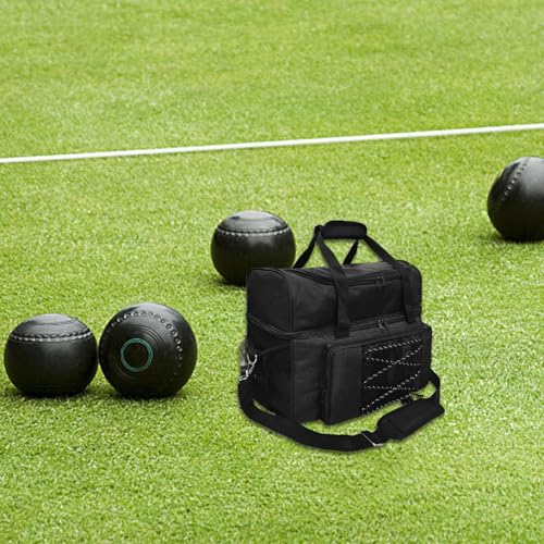 RNXRZANK Bowling Bag for 2 Balls Bowling Ball Storage Bag Sturdy Large Capacity Bowling