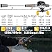 Sougayilang Spinning& Casting Fishing Rod Combos with Graphite 2Pc Blanks Fishing Reel for Bass Fishing (Casting with Right Handed, 6'0