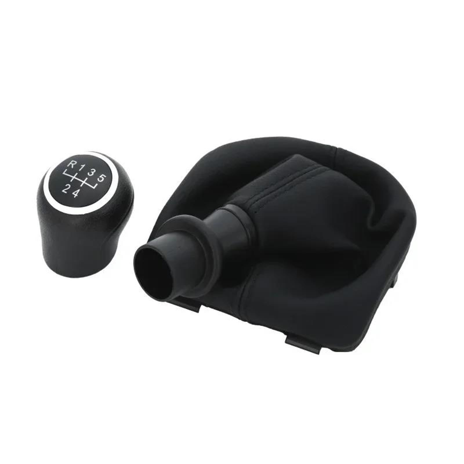XZCVTYW Gear Shift Knob Shifter Lever Gaiter Boot Case Car Gear Stick Shift Grip for T6 T7 Transporter Caravelle 2016-2020 Car Gear Shift Knob(Black-A)