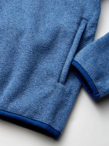 Image of Amazon Essentials Boys and Toddlers' Midweight Polar Fleece Quarter-Zip Pullover Jacket, Long Sleeve