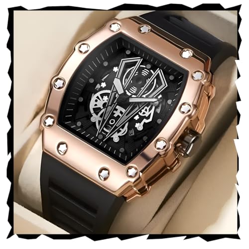 Image of KITCONE Multicolour Dial Analogue Men's Wrist Watch with Date Calendar, Metal Case and Strap -FBBH1