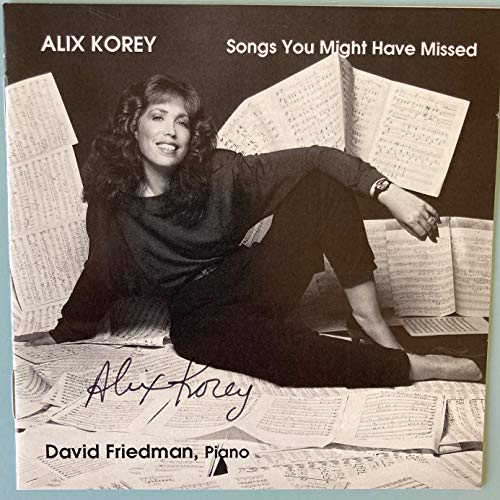 Signed CD from Alix Korey titled Songs You Might Have Missed Autographed by Alix Korey
