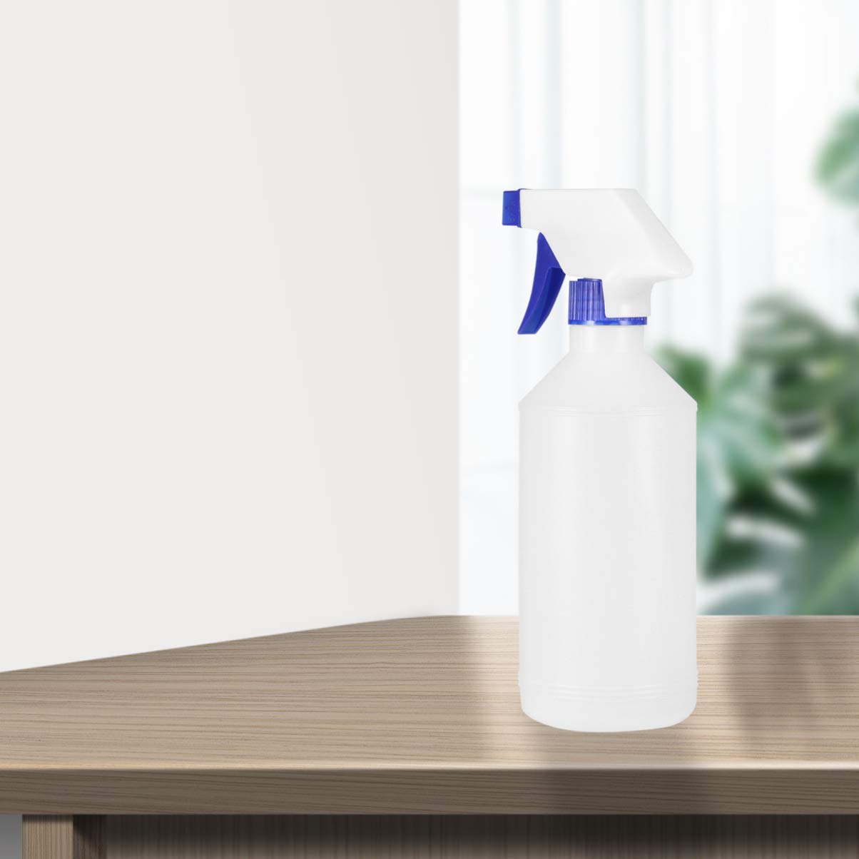 Sprühflasche 500ml 12 Stück aus Kunststoff, Blau, Kleine Düse