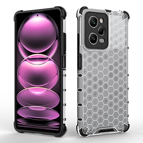 Image of Glasgow Back Case Cover Designed for [ Poco X5 Pro 5G ] (Stylish Look | Shock Proof) - Transparent