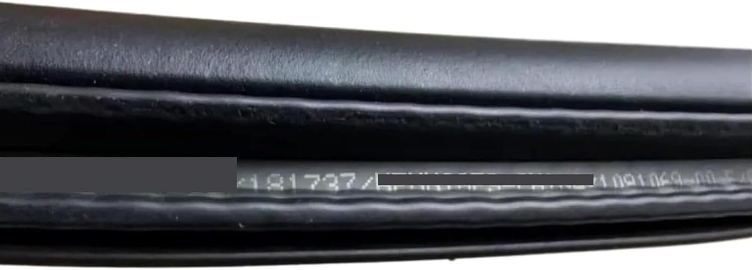 High EPDM Rubber Door Seal 1091069-00-D Replacements Suitable for Vehicle Reduce Noise & Enhances Protect EPDM Door Seal Ribbon