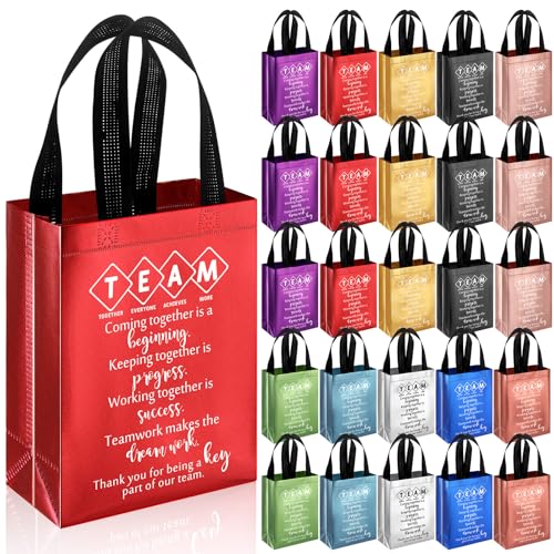 Sweetude Team Appreciation Gifts Bags Reusable with Handles Gift Bags