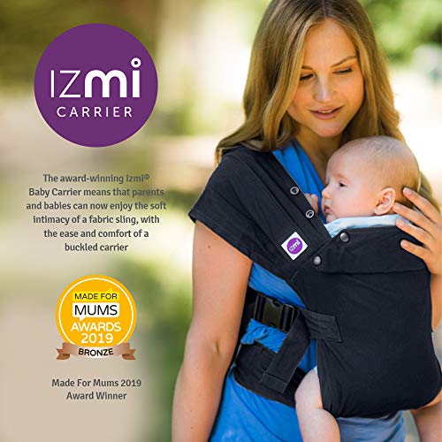 Izmi Babydrager (3.2kg-15kg), Nieuw Born Carrier, Meerdere Draagposities, Middernacht Blauw - Image 5