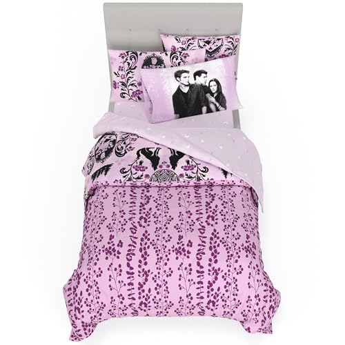 Image of Twilight The Saga Bedding Set, Twin Size 5 Piece Reversible Comforter and Sheet Set with Sham, (Officially Licensed Product) by Franco