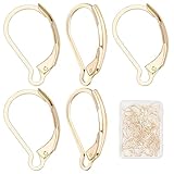 ❤GEEIGNET FÜR DIY OHRRINGE: Einfaches und modisches Design. Die französischen Sicherheitsohrhaken haben einen offenen Ring. Sie können ganz einfach Charms hinzufügen, Perlen und Quasten darauf. Eleganter französischer Ohrhaken kann Ihnen die ultimative Schönheit bringen.