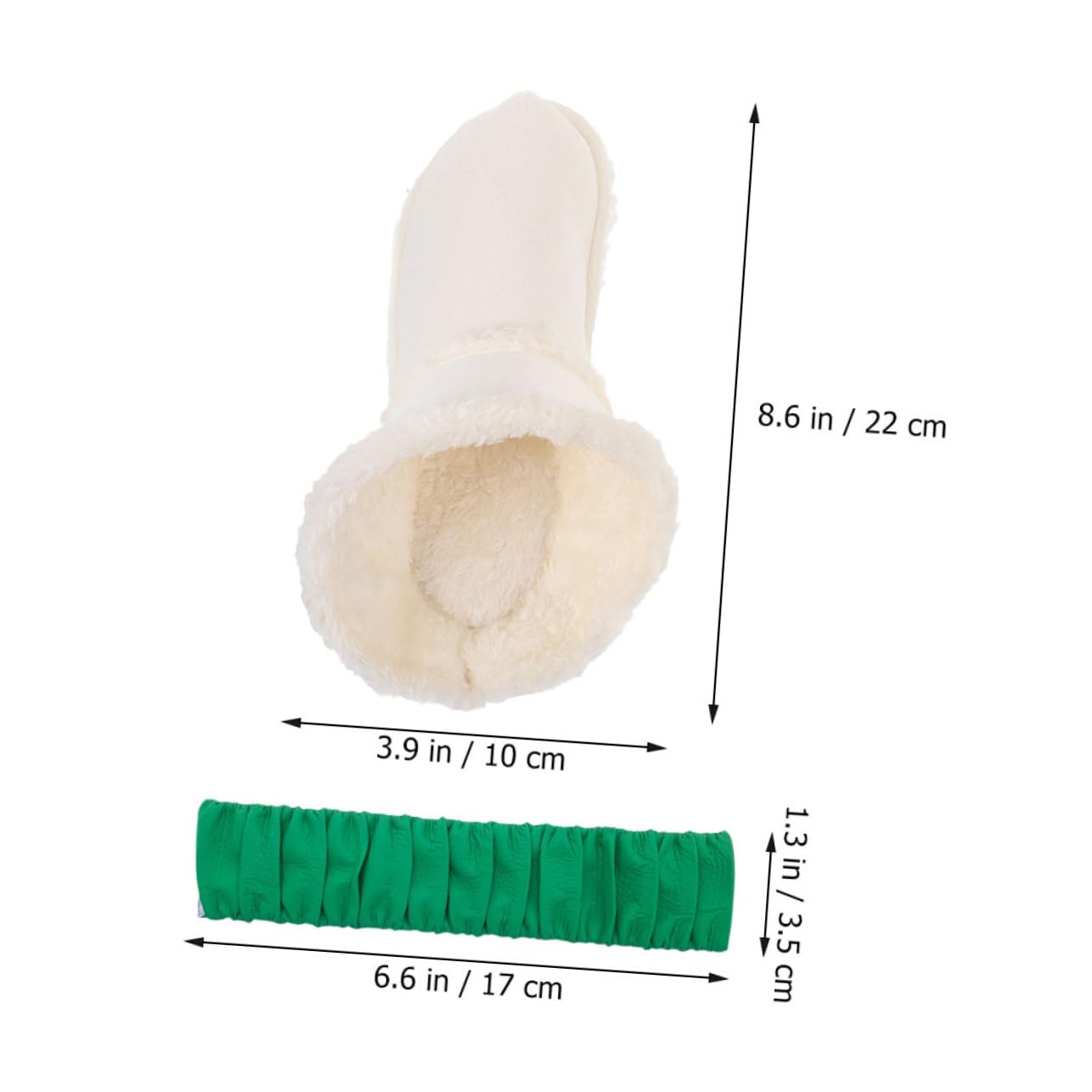 4pares Plantillas De Desmontables Para Zapatos Forro De Pelusa Inserciones De Invierno Para y Días Fríos