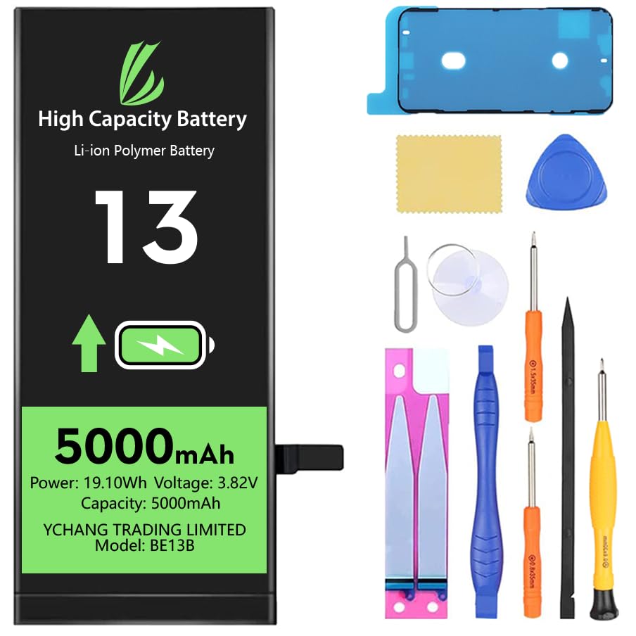 iPhone13pro256ギガバイトバッテリー72% LL TRADER Battery for iPhone 13, 5000mAh High Capacity 0 Cycle