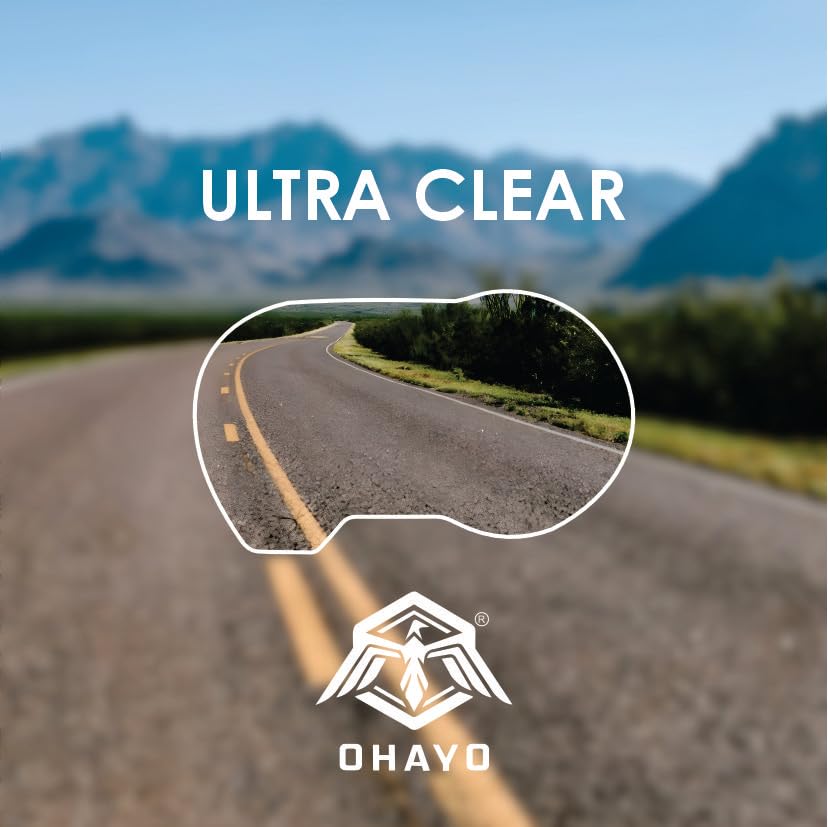 Image of OHAYO 9H Hard Screen Protector for Hero Splendor+ XTEC & XTEC 2.0 (2024) Instrument Cluster Display | Anti-Scratch, Military Strength, HD Clear, Bubble-Free | Not Tempered Glass