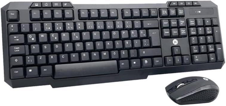 Dexim KM-317 Slim Wireless Kl Mouse Set
