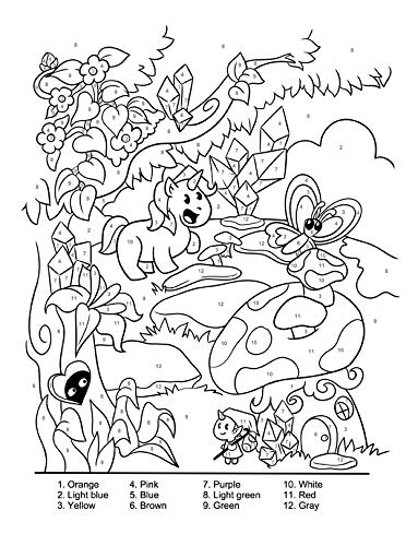 Unicorn Activity Book for Kids Ages 6-8: Unicorn Coloring Book, Dot to Dot, Maze Book, Kid Games, and Kids Activities 6 51EmYIwU4bL
