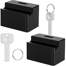 2Pack Seatbelt Buckle Guard Car Seat Belt Lock Cover Secure Buckle Safety Protector Prevent Kids or Special Groups from Accidentally Unbuckling Universal Fit Black