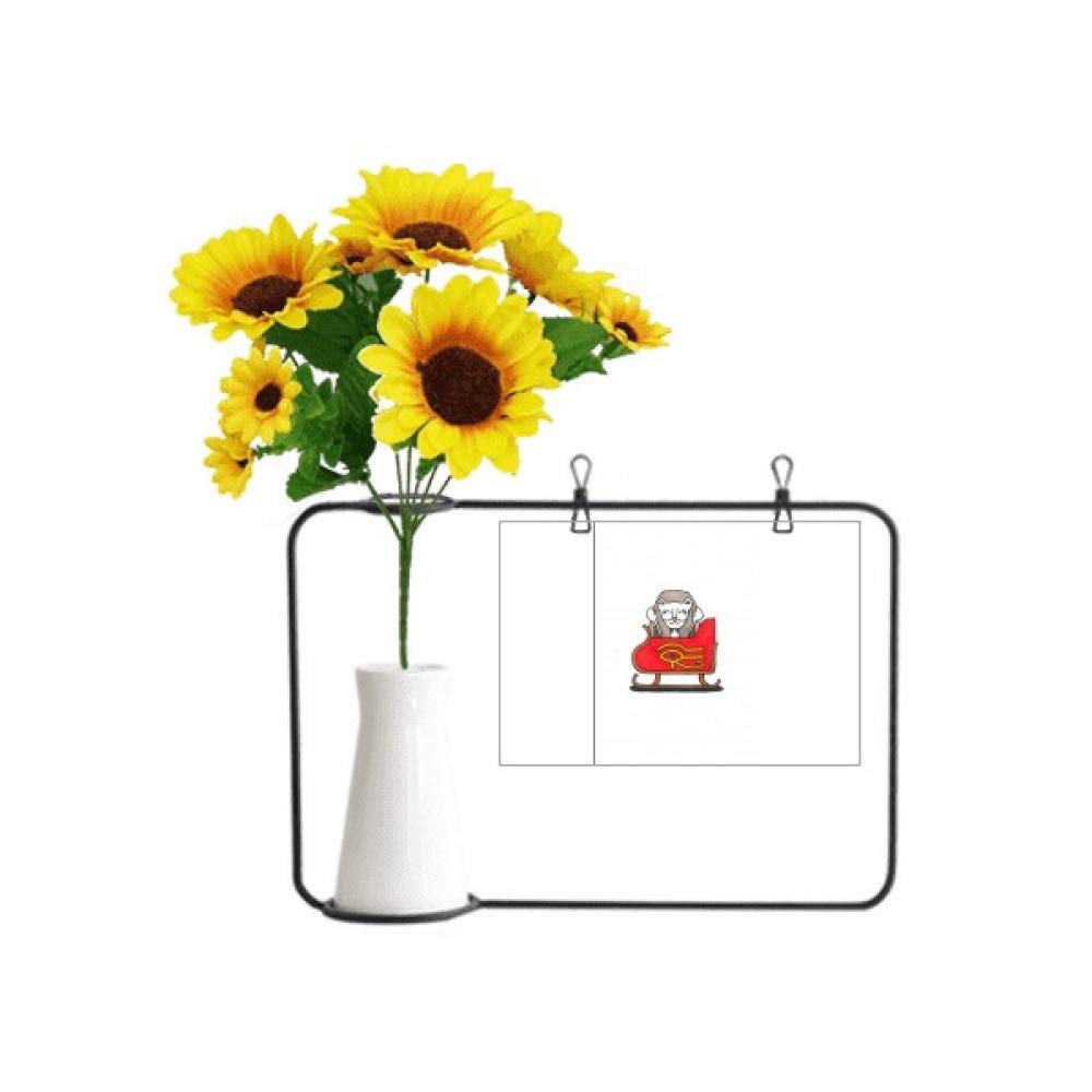 Idée Cadeau Beauté Égypte avec Carte de Bénédiction et Fleur