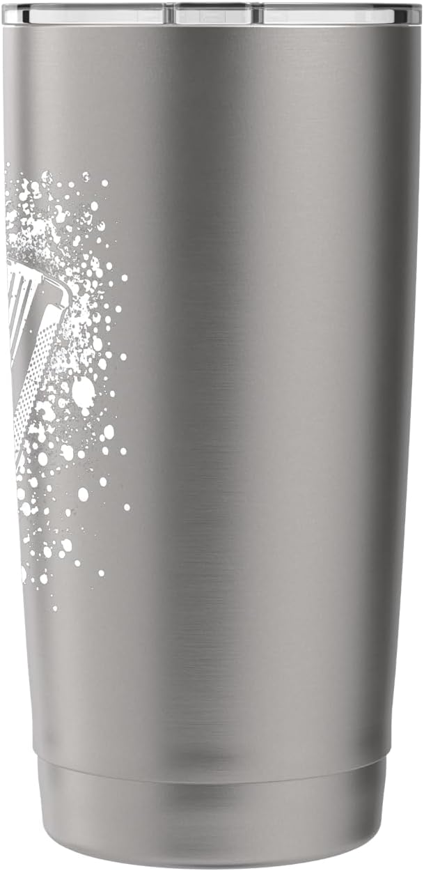 Cool Vintage Accordion Art Graffiti Style Proud Accordionist Stainless Steel Insulated Tumbler image 2