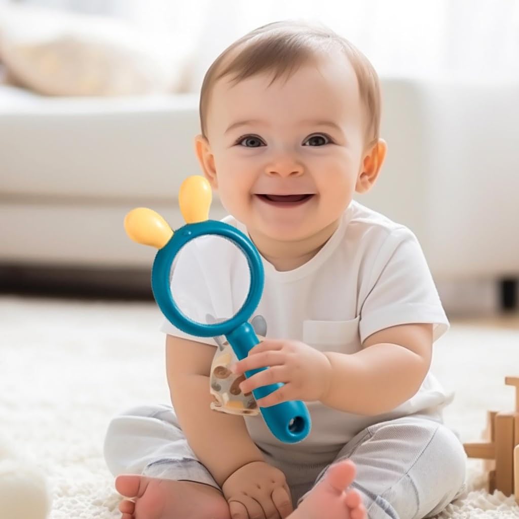Espejo de observación con Lupa for niños, guardería, Estudiantes, Juguetes al Aire Libre, Regalos