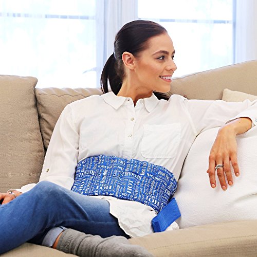 image for Heat Therapy Pack, Everywhere Microwaveable Wrap, Scented Heating Pad 