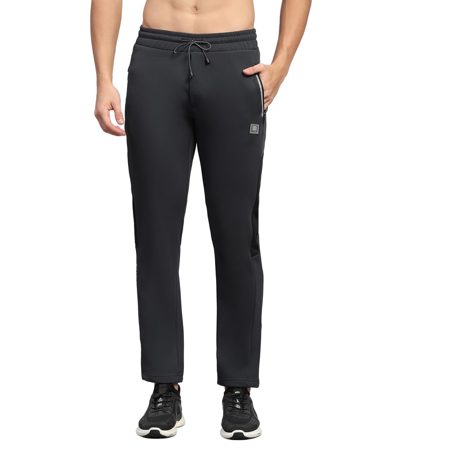 monte carlo Mens Regular Fit Solid Pattern Drawstring Closure Mid Rise Lower | Comfortable Stretchable Sports Lower for Men | Casual Gym Wear Jogger(Pack of 1)-picture-15