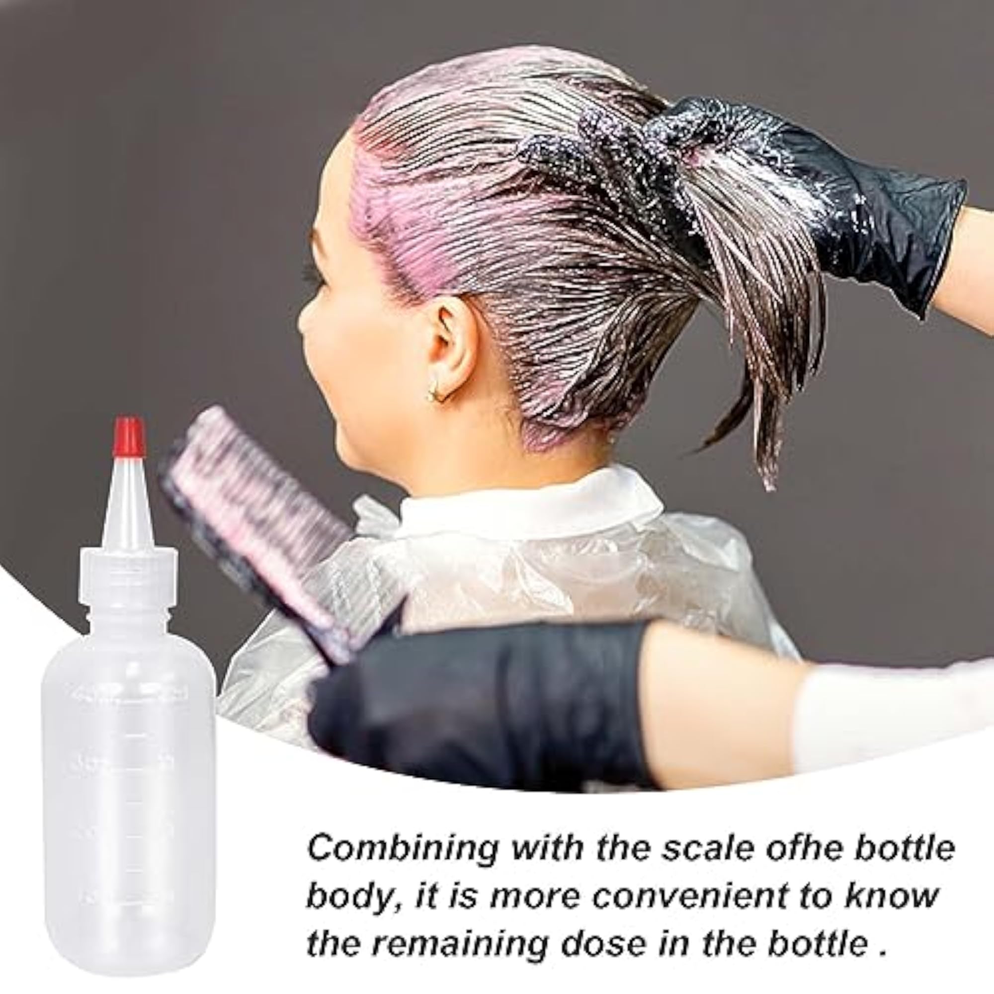 2pcs Applicator Bottles with Nozzle
