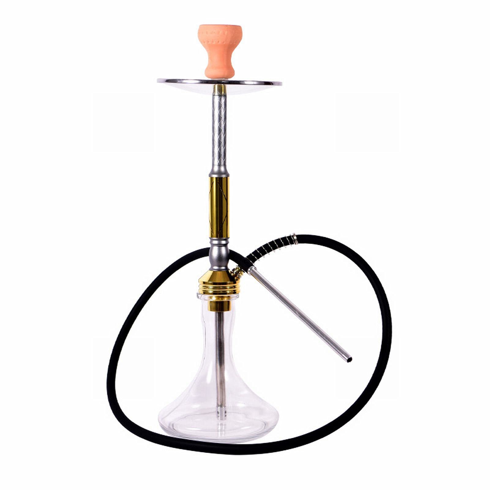 Shisha Set Luxus Moderner Glashukahn Abnehmbarer Mittlerer Stiel Leicht Zu Zerlegen Und Ein Geschenk Für Ihre Angehörigen Und Freunde Zu Reinigen B