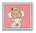 NICI Jolly Sue 35753Â Plush Sheep Picture 25Â x 25Â cm
