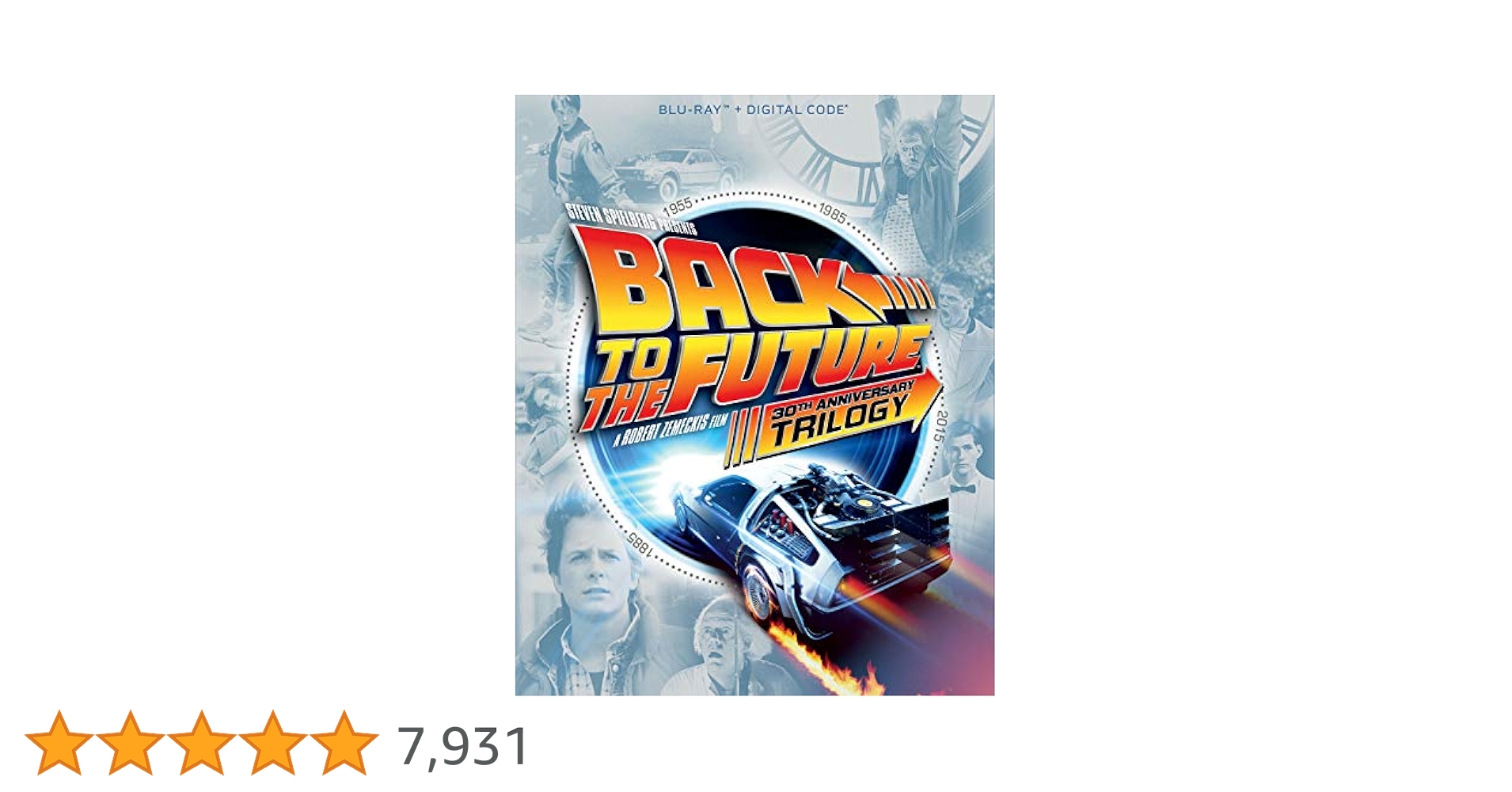 Amazon.co.jp: Back to the Future: 30th Anniversary Trilogy