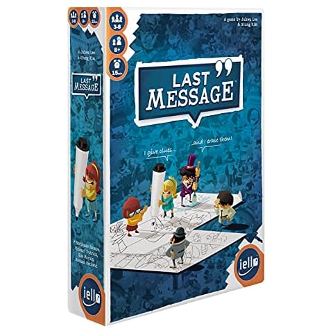 IELLO | Last Message | Board Game | Ages 8+ | 3-8 Players | 15 Minutes Playing Time Cover