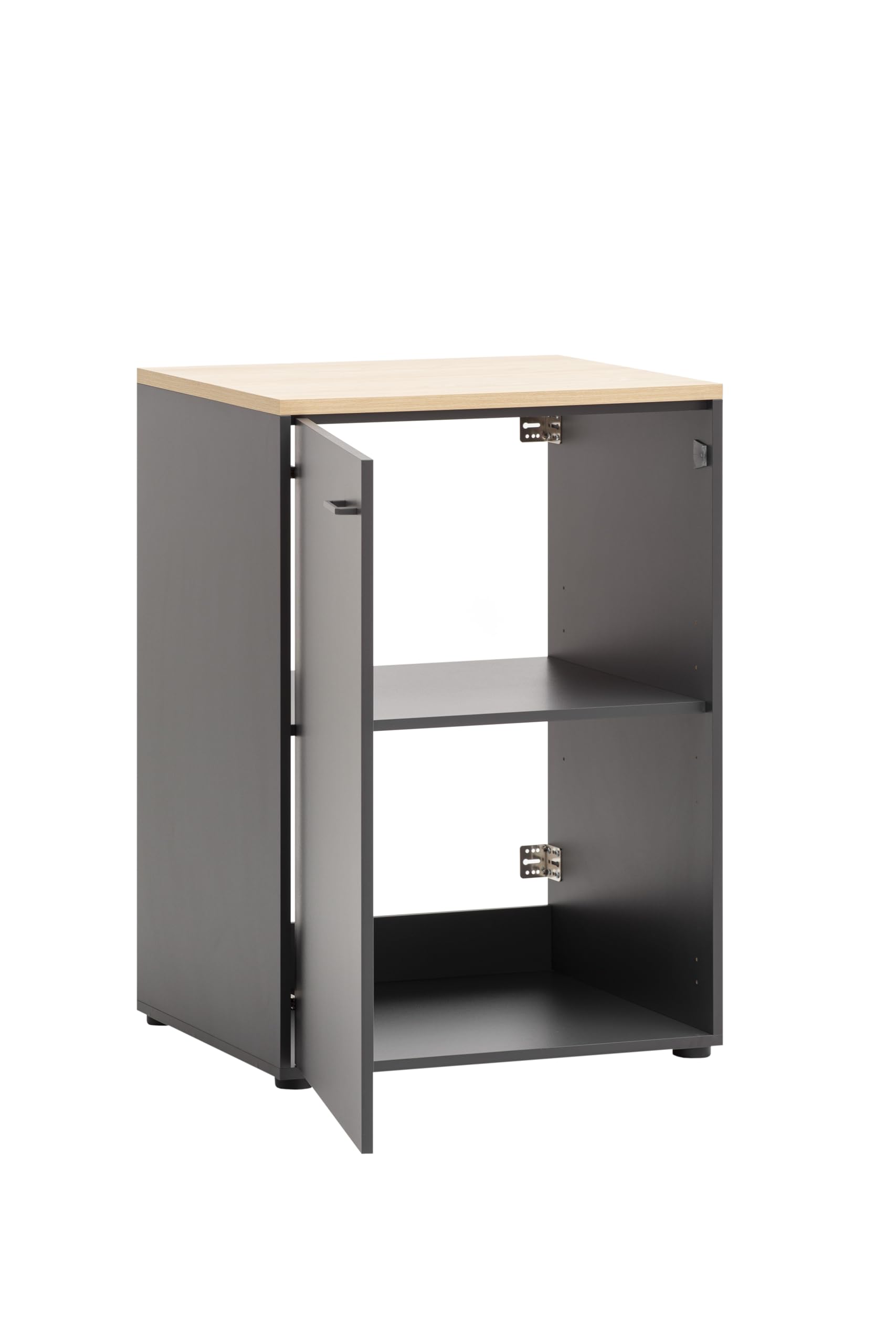 Schildmeyer Mehrzweckschrank Solea 702002, anthrazit, 67,1 x 60 x 95,8 cm