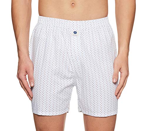 Image of Amazon Brand - Symbol Men's Underpants All Over Print 100% Cotton Boxer Shorts in Regular Fit (Pack of 3)