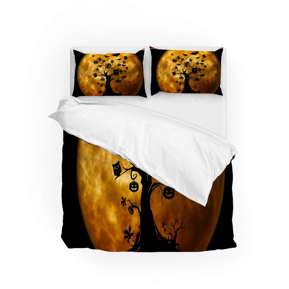 Housse de couette polyester souple lit King parure de lit 2 pièces maison et hôtel