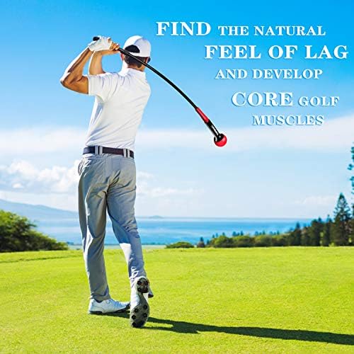 CHAMPKEY Golf Swing Trainer - Tempo & Flexibility Training Aids Warm-Up Stick Ideal for Golf Indoor & Outdoor Practice