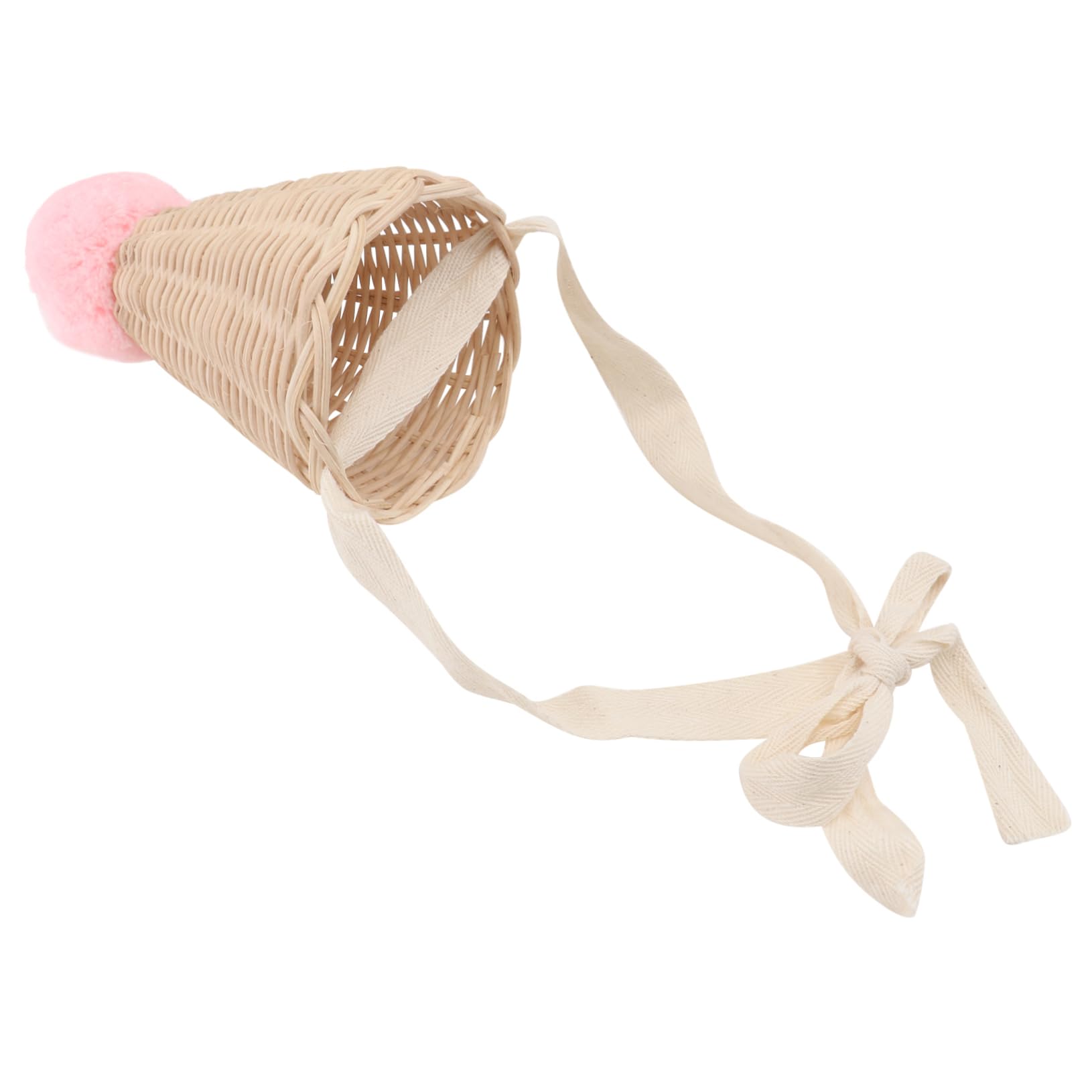 BESPORTBLE Indonesian Rattan Boys and Girls Hat Traditional Weaving Comfortable Photo Accessory Brown