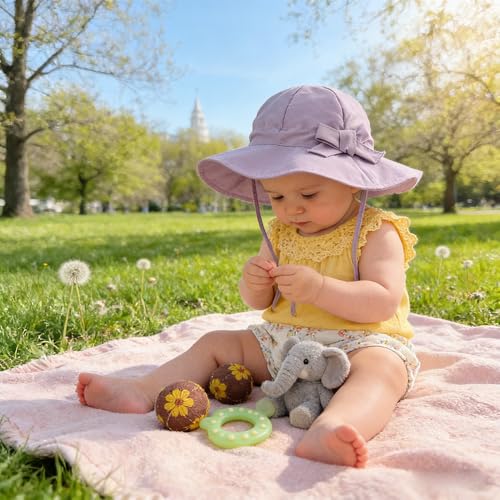 Sombreros de playa para bebés que cuidan las sonrisas de tus niños bajo el sol 3
